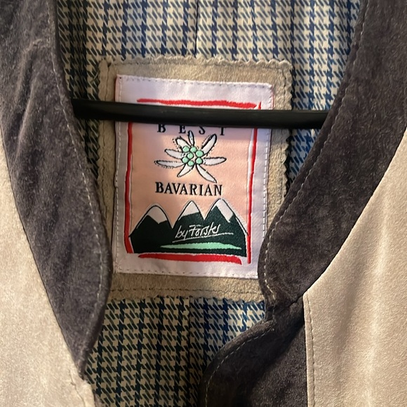 Bavarian suede coat bought in Germany - Picture 2 of 16